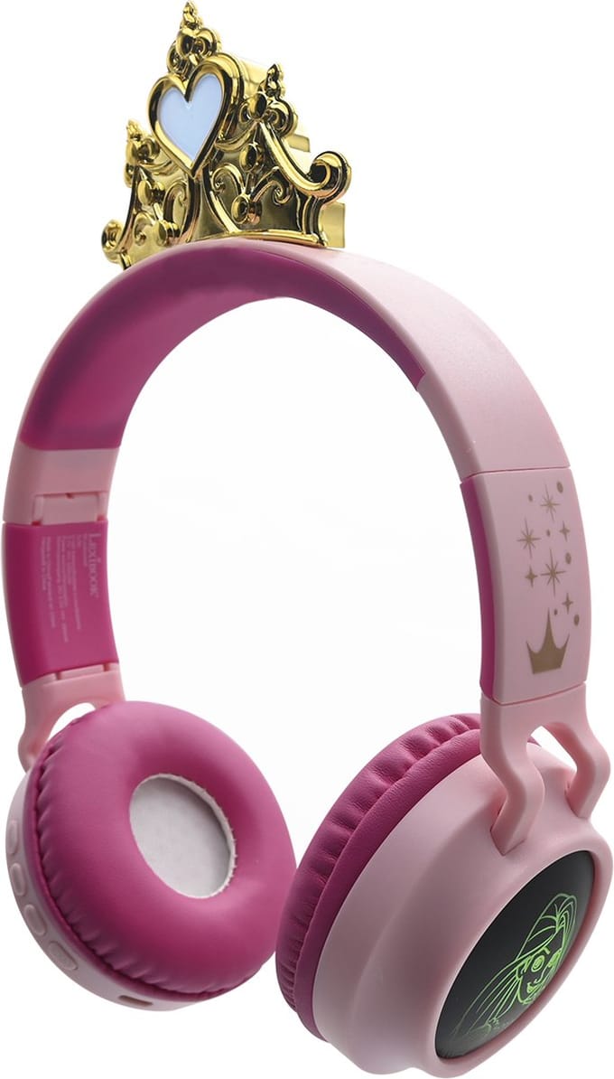 3D Disney Princesse design Bluetooth® en Bedrade Opvouwbare Koptelefoon met veilige volumebeperking