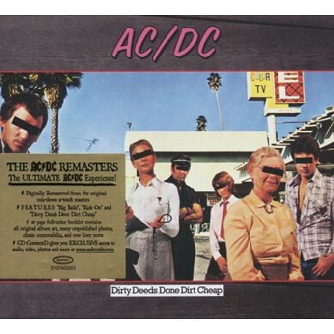 AC/DC CD - Dirty deeds done dirt cheap - voor Geen - standaard