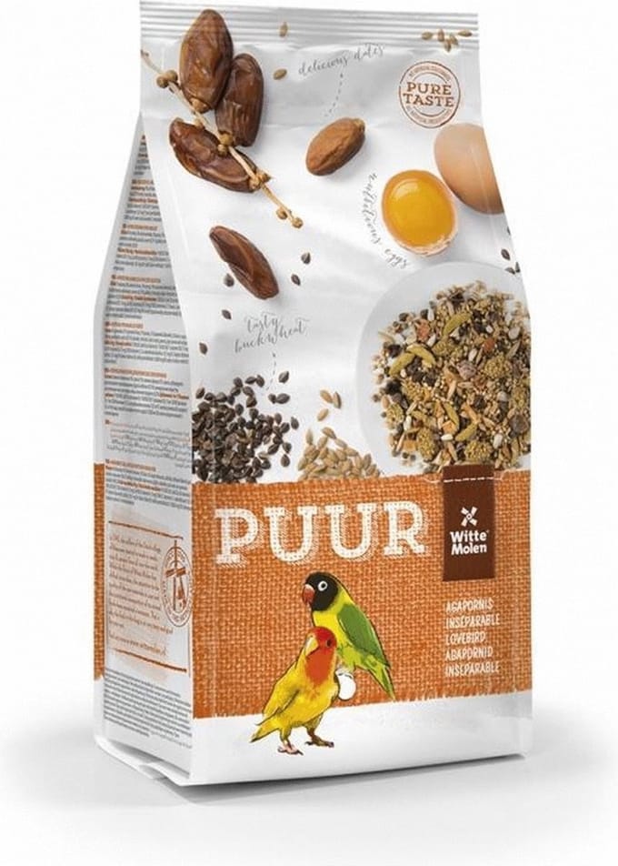 Witte Molen Puur Agapornis - Vogelsnack - 2 kg