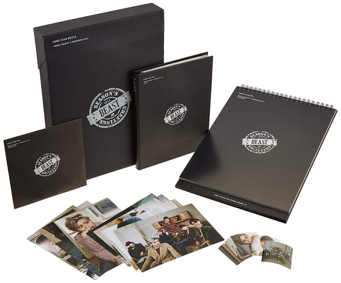 CD BEAST - BEAST - Season's Greetings 2014 AUCUN CUBE Entertainm Corée du Sud Pop/Rock Japonais Utilisé black