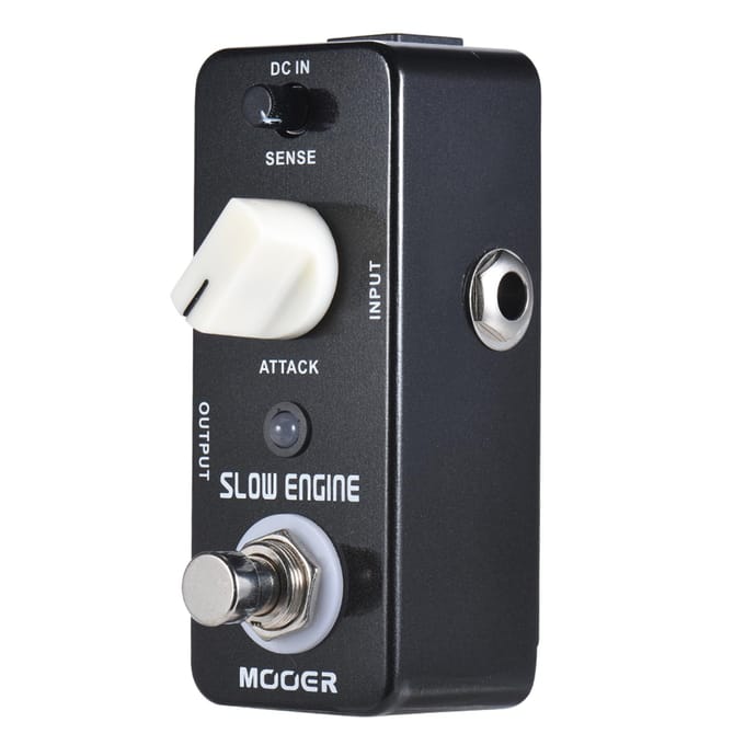 MOOER SLOW ENGINE Slow Motion Gitaareffectpedaal True Bypass Volledig metalen omhulsel zwart