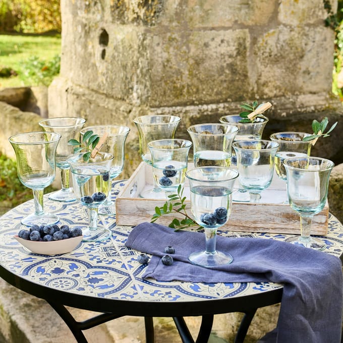 LOBERON Glas set van 12 Antrim helder