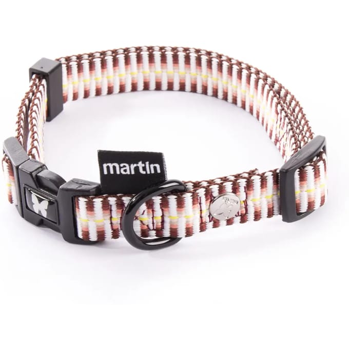 Verstelbare nylon hondhalsband Martin Sellier L
