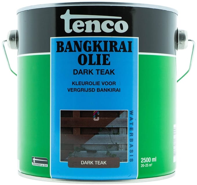 Tenco Bangkirai Olie Dark Teak 2,5 l