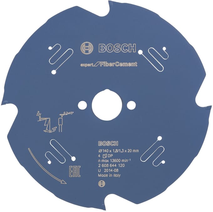 Bosch RUNDSAVKLINGE EXP FIBER CEM 140X20MM 4T