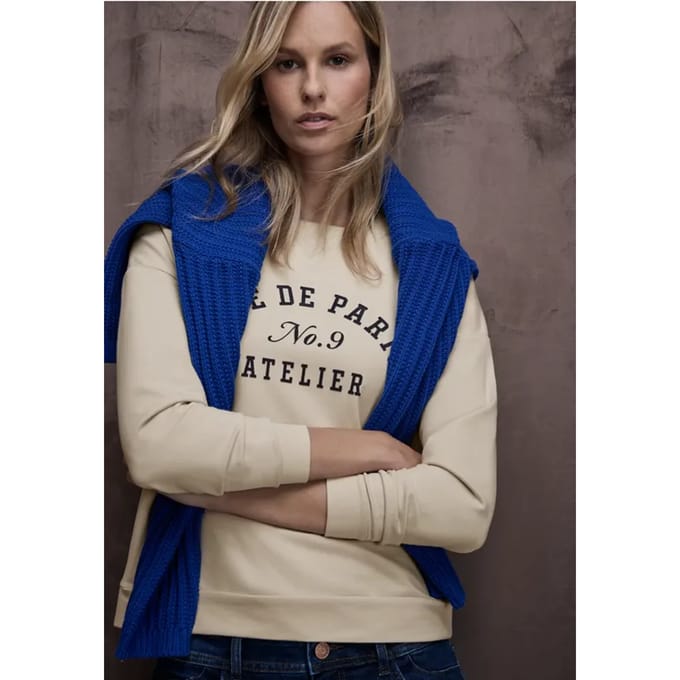 Shirt met tekst