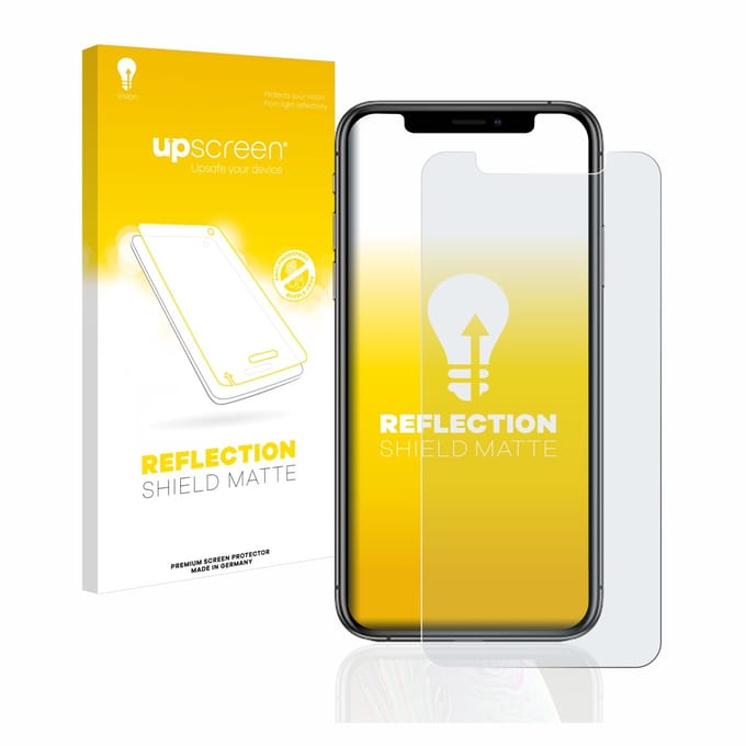 upscreen - Screenprotector voor Apple iPhone Xs / 11 Pro - Folie Beschermfolie anti glare matte