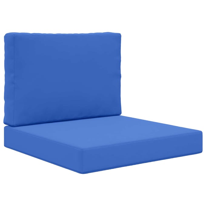 vidaXL - Buitenbankkussen - Polyester - Koninklijk - Blauw - 60 - x - 60 - cm