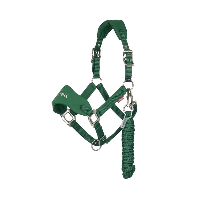 LeMieux Breakaway Vogue Halster Full Hunter Green