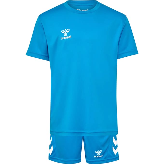 Kindertrui en -short Hummel Logo