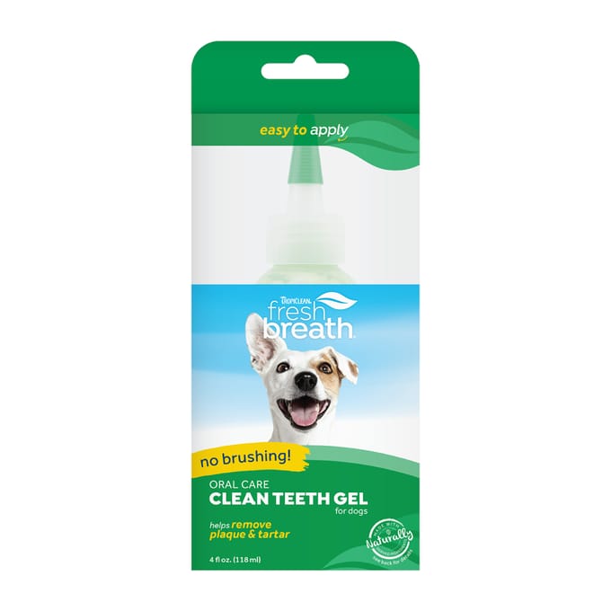 Voordeelpakket: 2x118ml TropiClean Frisse Adem Schone Tanden verzorgingsgel voor honden