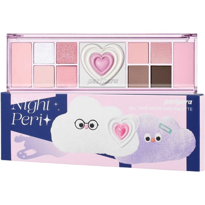 peripera - All Take Mood Like Palette Night Peri Friends Edition - Oogschaduwpalet