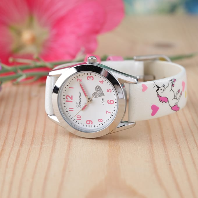 GARONNE KIDS UNICORN WHITE PINK KV20Q469