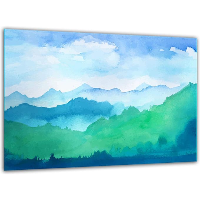 TMK ArtDeko - Snijplank van Gehard Glas - 30x22 cm - Kralenscherm