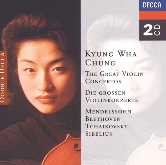 Kyung Wha Chung - The Great Violin Concertos - Mendelssohn, Beethove (2 CD)