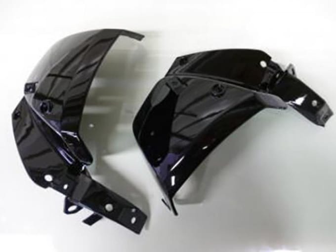 Zijpanelen voor scooter Peugeot 50 TKR 2007 - 2012 Gloednieuw