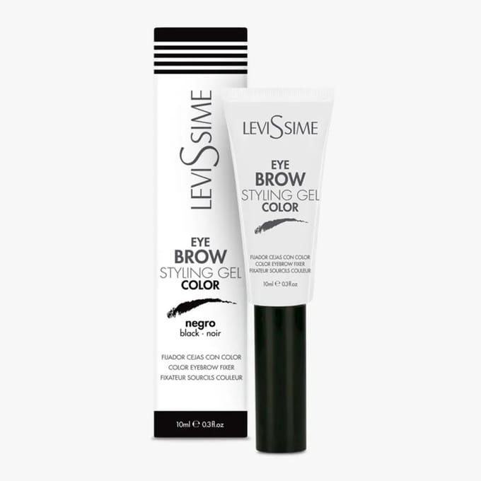 LEVISSIME Wenkbrauwstyling Gel Zwart 10 ml