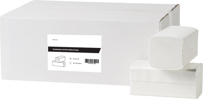 Handdoekjes interfold cellulose 3laags