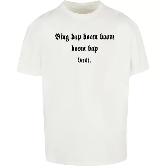 T-shirt oversized Upscale Bing Bab Boom Heavy