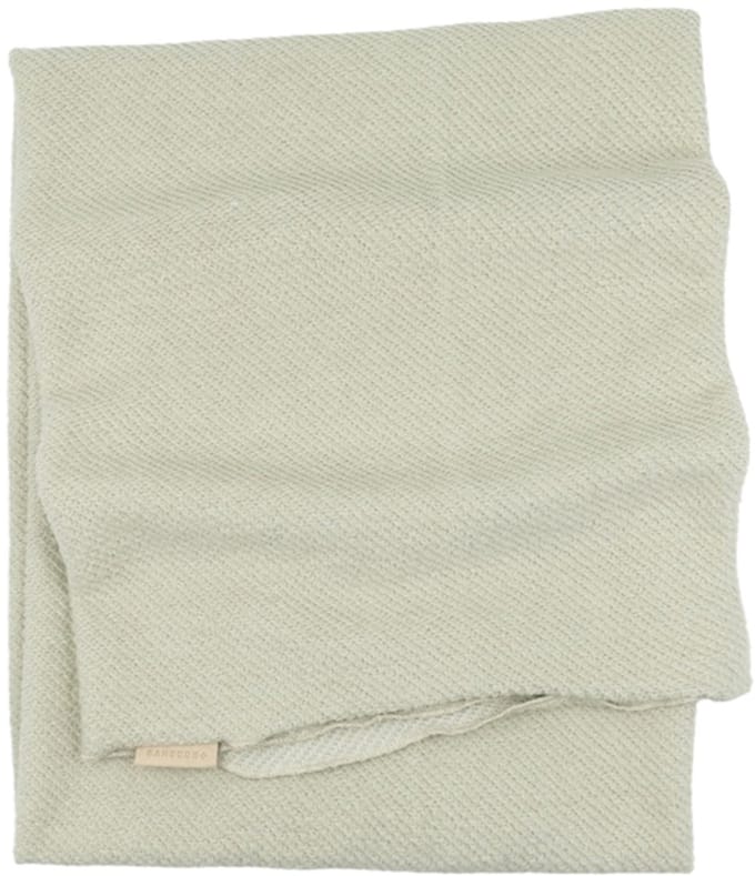 Bamboom Geborstelde Wiegdeken - 80×80 cm - Sage Olives