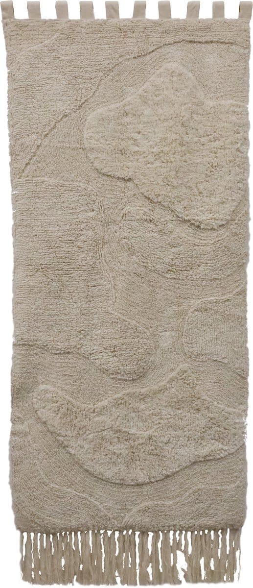 HD Collection Wandplakkaat Onregelmatig Katoen 77x2x180cm