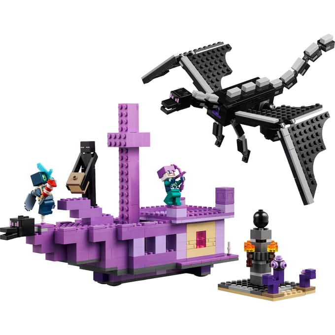 LEGO Minecraft® De Enderdraak en het End-schip 21264