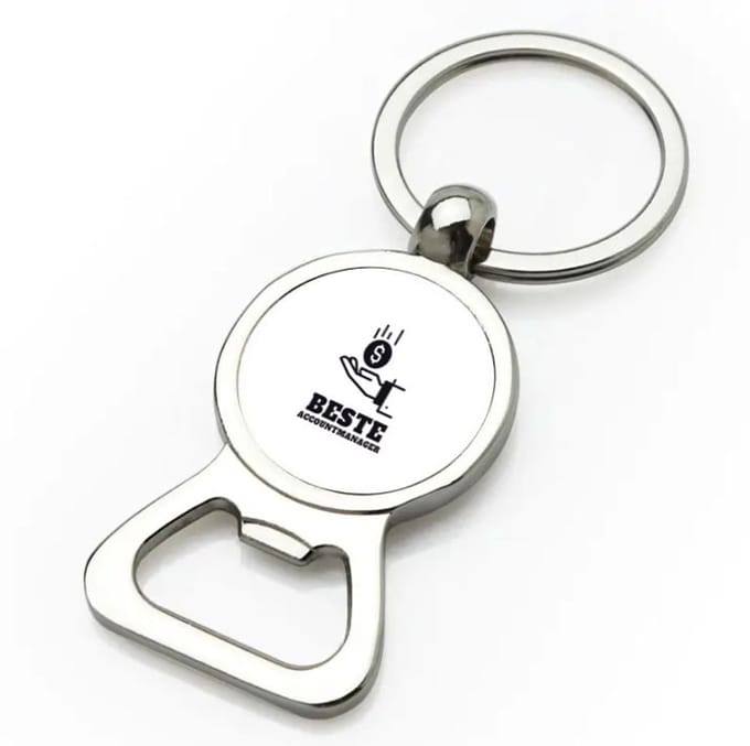 Akyol - beste accountmanager flesopener - Beste accountmanager - collega - welkom - afscheid - 9 bij 3 cm