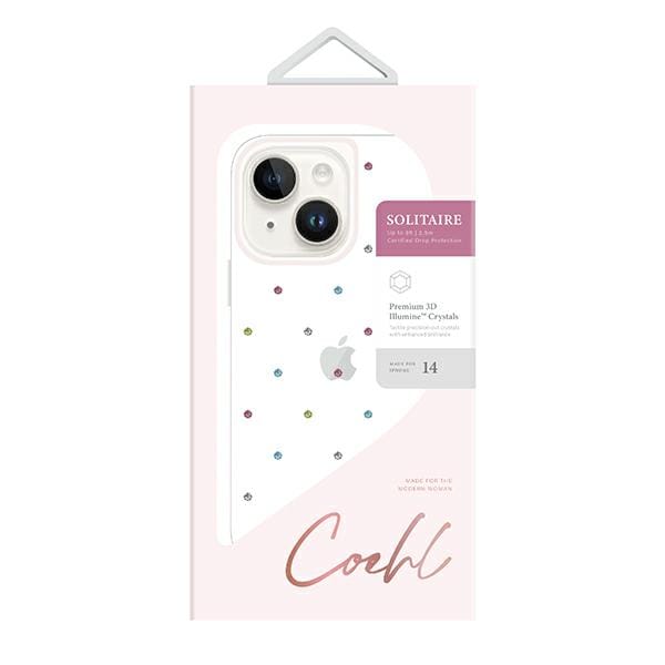 UNIQ - Coehl - Solitaire iPhone - 14 - Plus - 6.7 - hoesje - transparant/helder