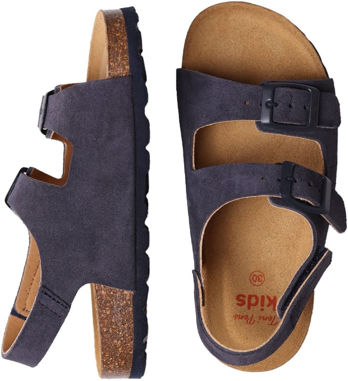 BIO suède sandalen voor kinderen | ELLIOT-QT