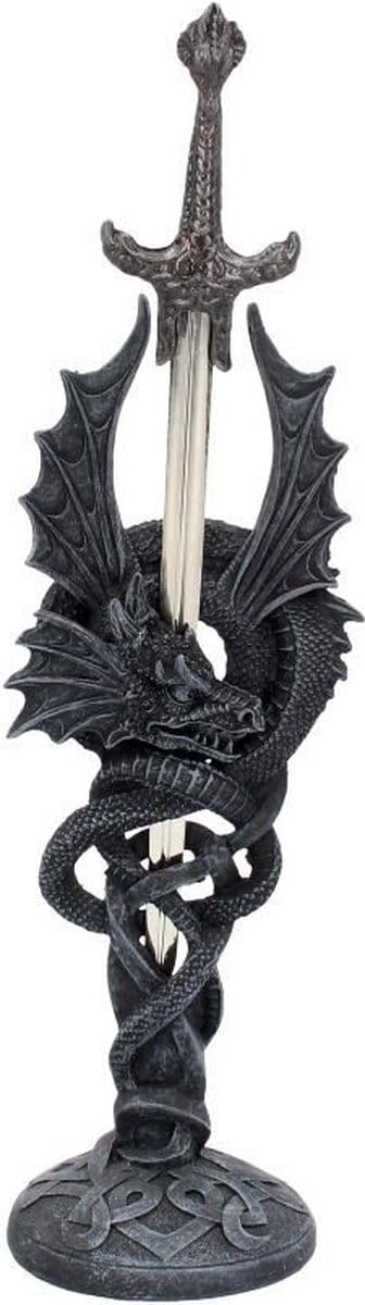 Nemesis Now - Celtic Realm - Briefopener - Draak - Drakenzwaard - Zwart - 30cm