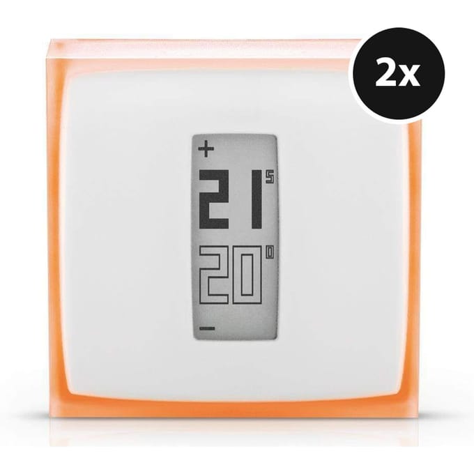 Netatmo Slimme Thermostaat Draadloos Transparant