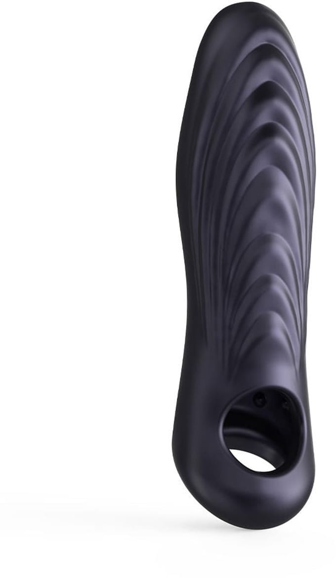 ManWan - Ryzer MAX - Penis Extender en Zachte Masturbatie Sleeve - Black Plum