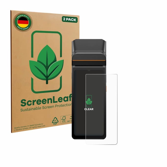 2 Stuks Screenprotector voor Sunmi V3 A13 - Hoogwaardige Beschermfolie transparant