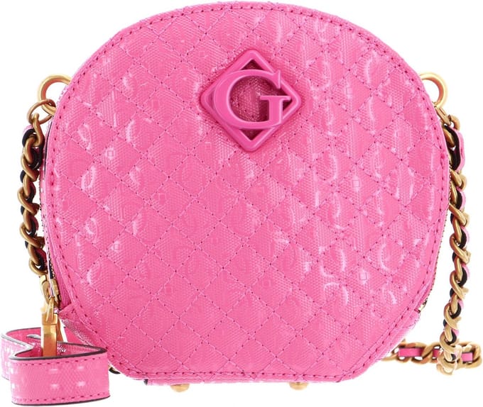 GUESS Schoudertas Nerina Crossbody Circle Bag Watermelon Roze