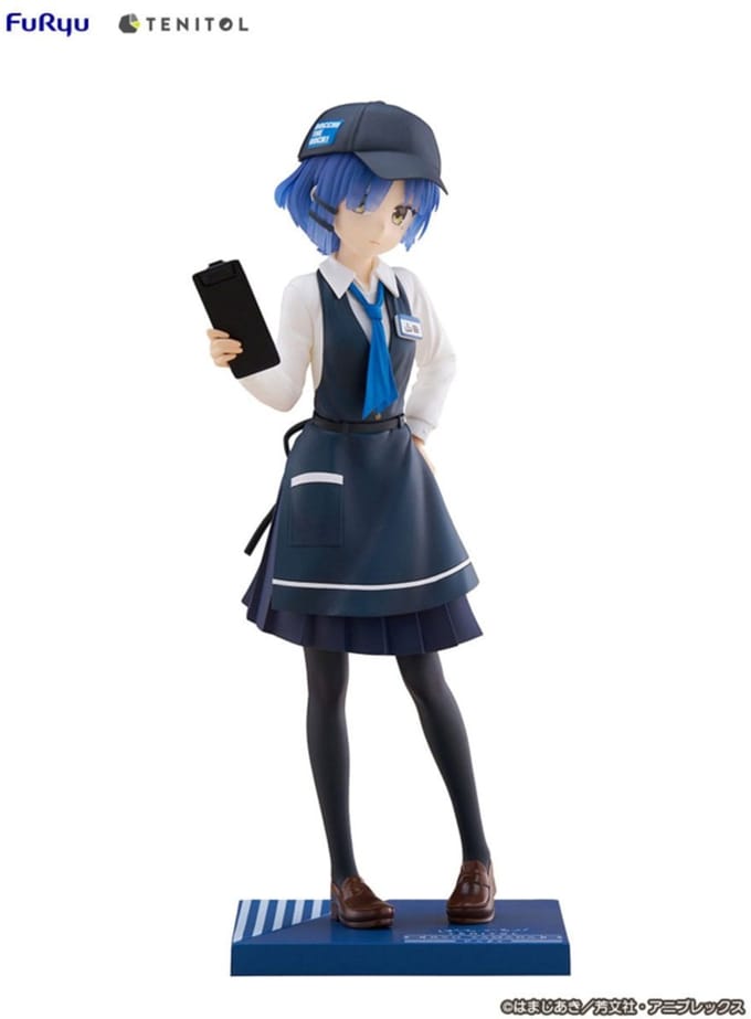 Furyu Bocchi the Rock! Tenitol PVC Statue Ryo Yamada Cafe Style Ver. 21 cm Beeld