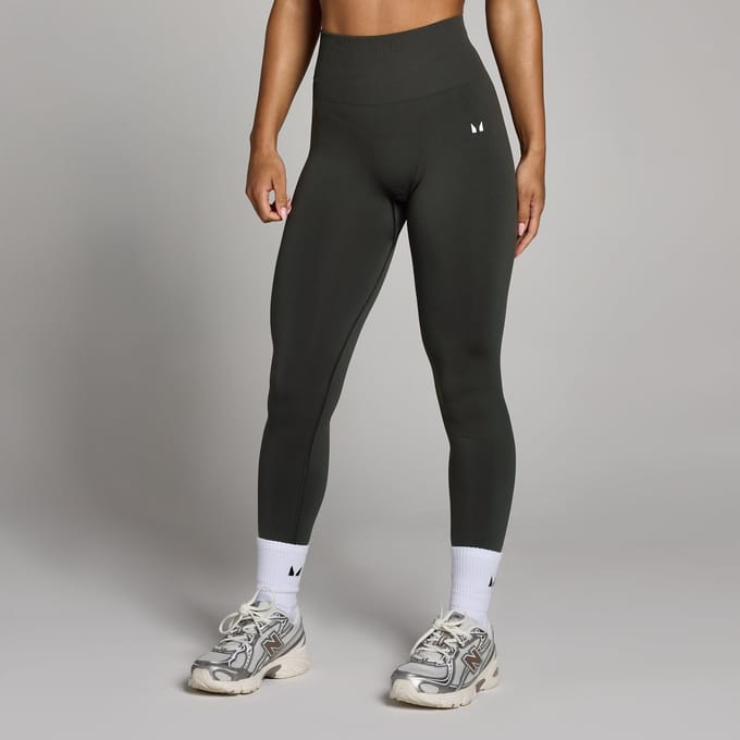 MP Dames Tempo Naadloze Legging - Nachtgrijs - XL