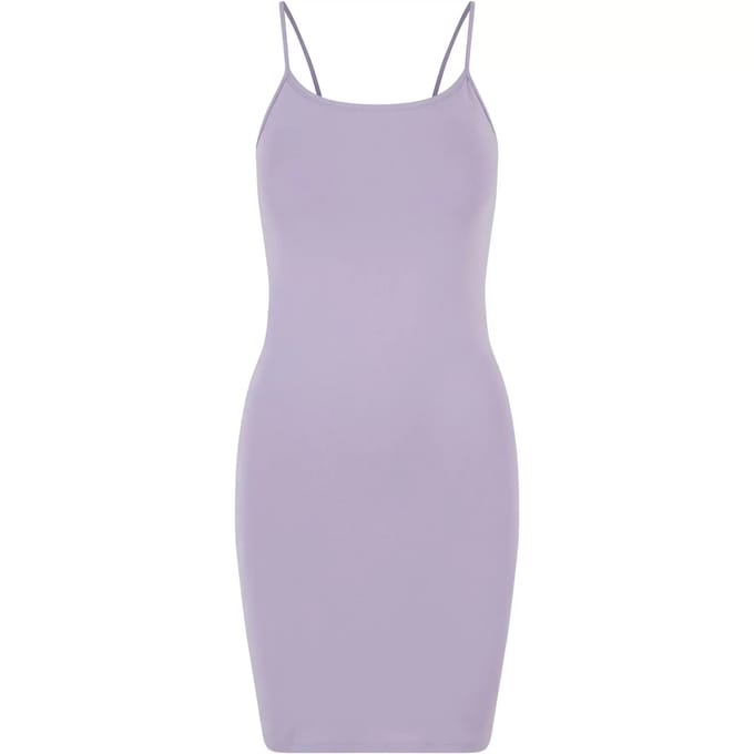 Urban Classics - Stretch Jersey Slim Korte jurk - 5XL - Lila