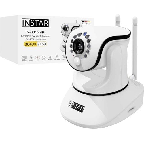 INSTAR IN-8815 4K POE/WLAN weiß 18006 IP Bewakingscamera WiFi