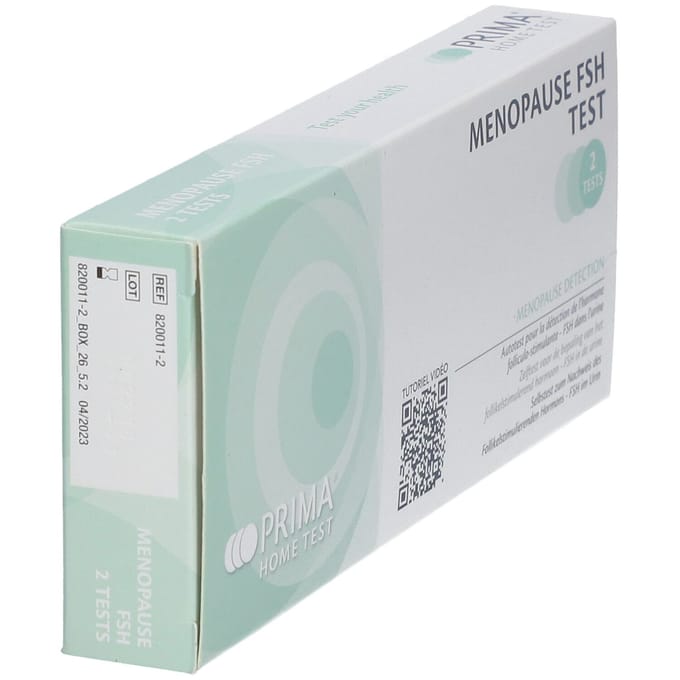 MENOPAUZE FSH in urine - Prima Lab zelftest - 2 tests per kit