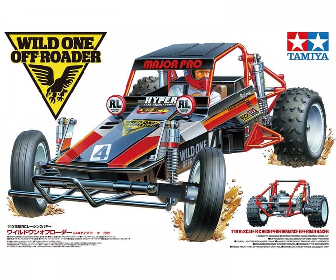 Tamiya Modelbouwpakket Militaire voertuigen - 58525 RC Wild One Off Roader RC Plastic - 1:10 - Modelbouw