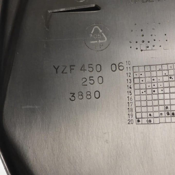 ufo koplamp plaat voor auto ya03880#001 nieuw