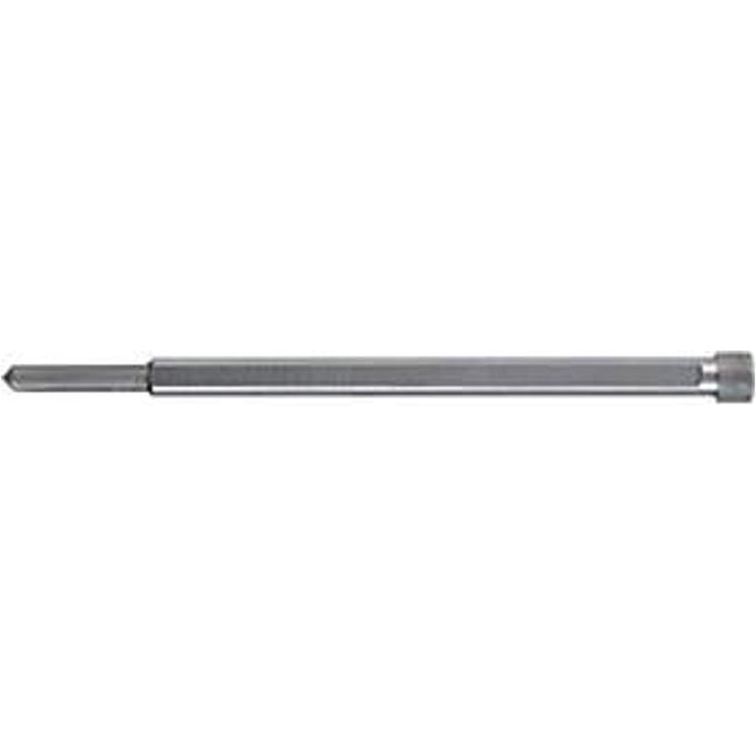 RUKO geleidebout Ø 6,4 mm, snijdiepte 50 mm + adapter, HSS + hardmetaal voor kernboren, lengte 123 mm, Weldon/Quick IN
