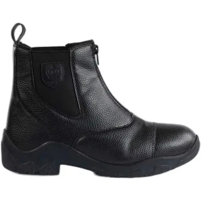 Horze Idaho Winter PU Jodhpurs, dames, Black, 40