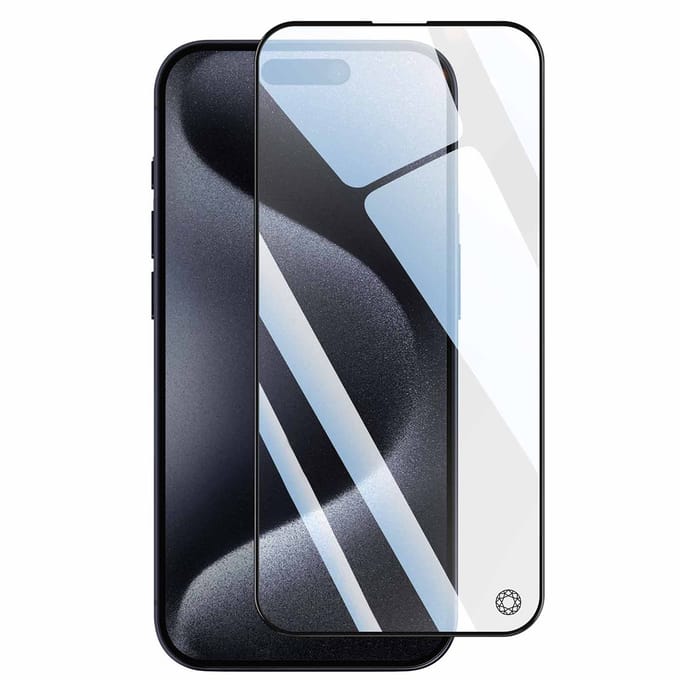 Bigben Connected Force Glass - Screenprotector - iPhone 15 Pro Max - 2,5D Tempered Glass
