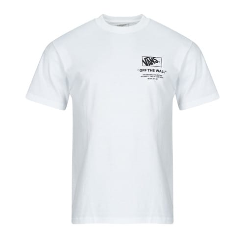 Vans T-Shirt Met Stacked Back-Print, Wit
