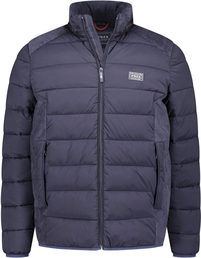 NZA - Blauwe gewatteerde jas