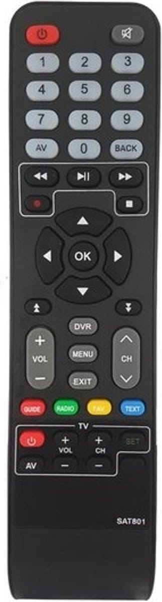 Afstandsbediening geschikt voor Philips M7 SAT801