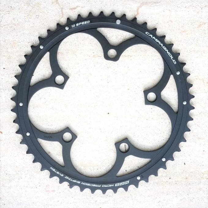 Campagnolo - kettingblad 50T. centaur carbon/veloce 10 sp. 2010