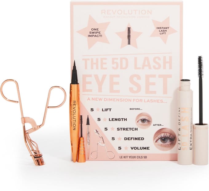 Makeup Revolution 5D Lash Eye Gift Set - Cadeauset - Cadeau