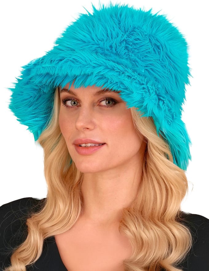WIDMANN - Bontmuts voor volwassenen blauw